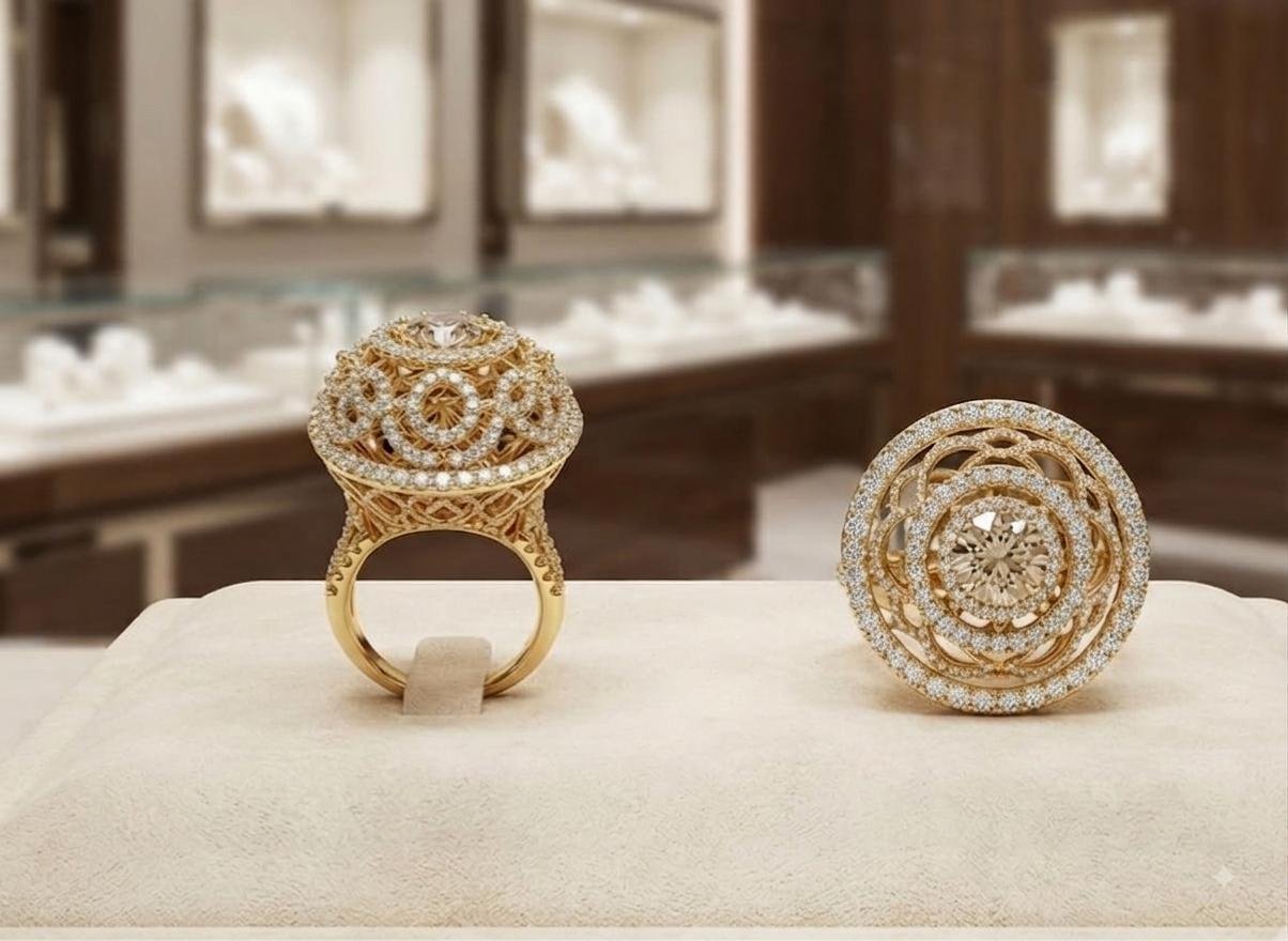 Vintage Rose Filigree