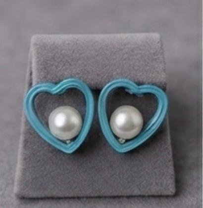 Heart Pearl Drop (BROWN)