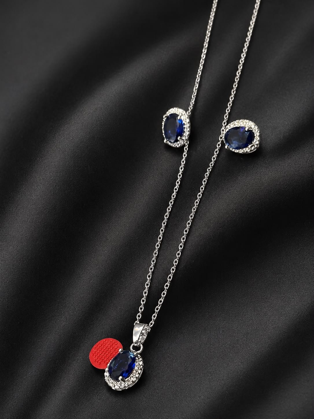 Royal Sapphire Necklace set