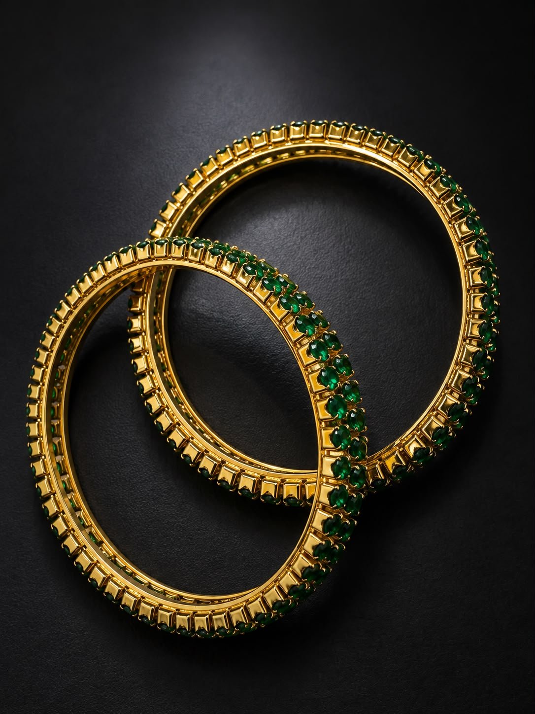 Emerald LUXE Bangles