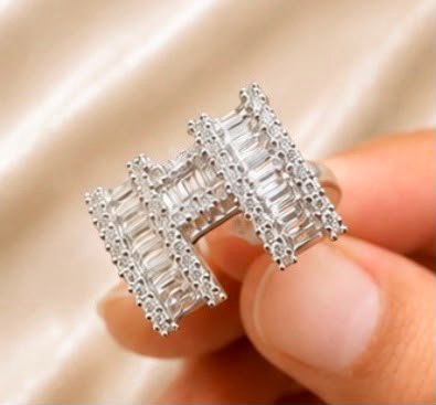 Statement Baguette ring