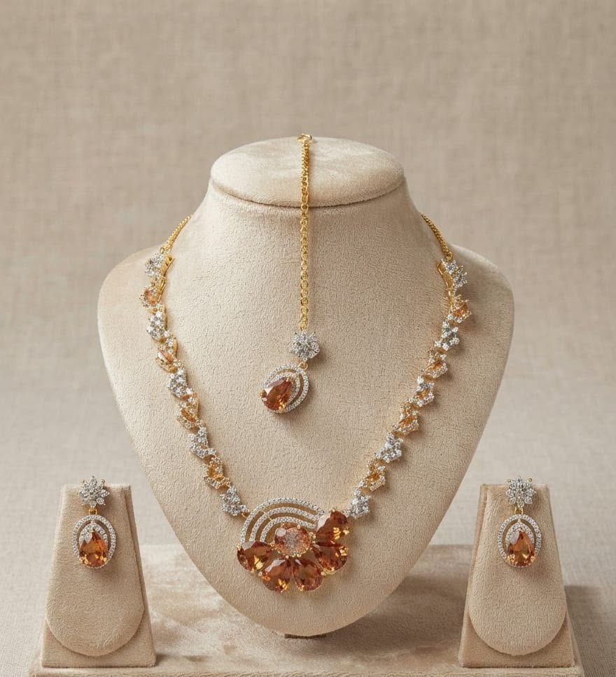 Amber Topaz Floral