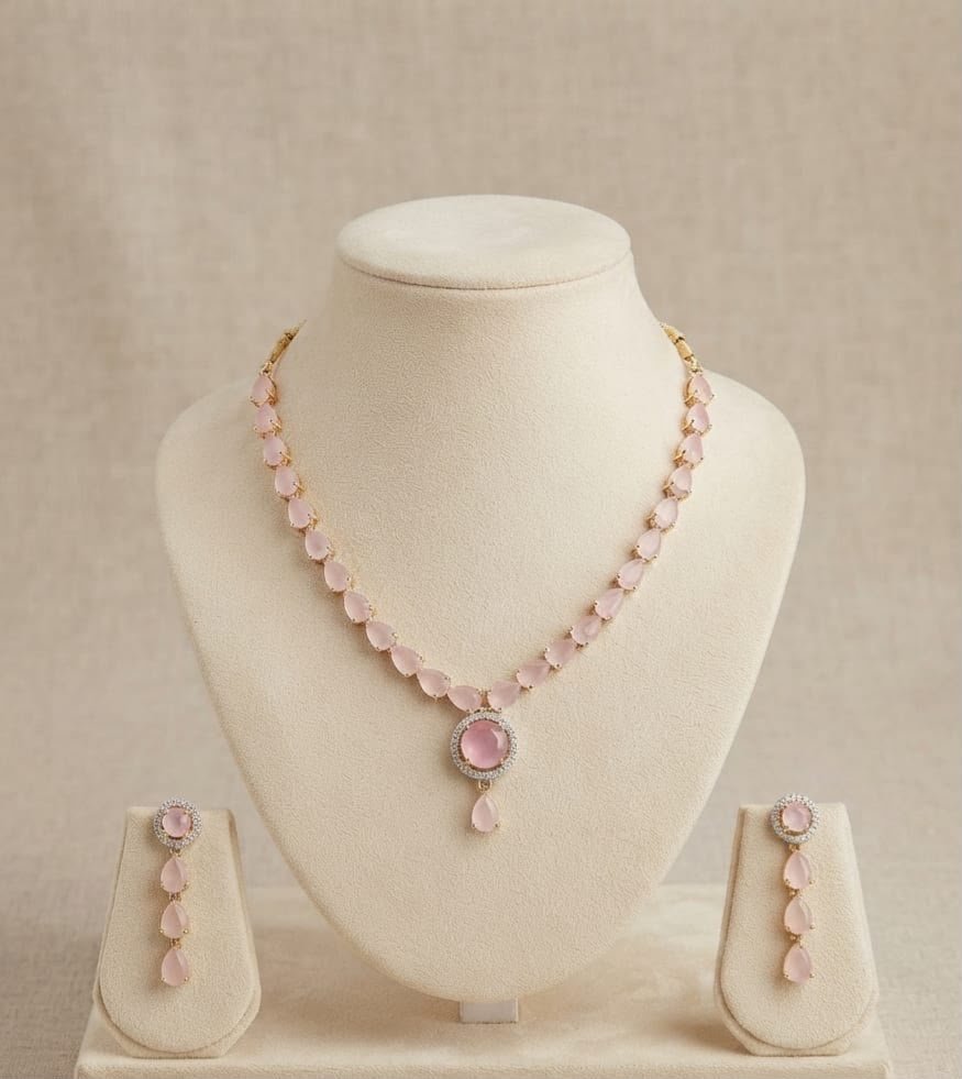 Blush Pink Teardrop